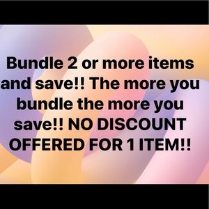 Bundle items!!